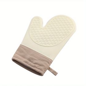 1pc Anti-scalding Thickened Silicone Heat Insulation Gloves