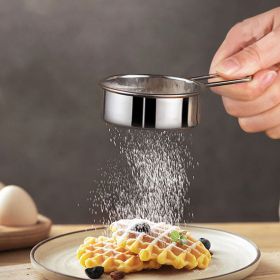 1pc Powdered Sugar Sieve Hand Held Flour Sifter