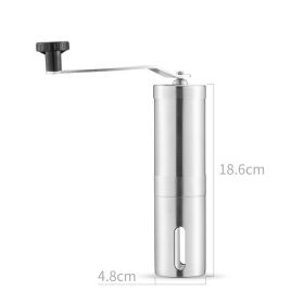 Manual Steel  Portable Hand-held Conical Coffee Grinder