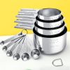 1 Set Stainless Steel Measuring Cups