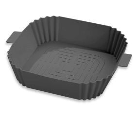 Air Fryer Silicone Pot Basket Non-Stick Oven Baking Tray