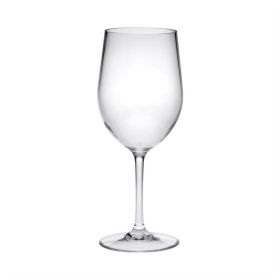 Designer Tritan Clear Wine Glasses Set of 4 (12oz)