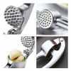 Stainless Steel Garlic/Ginger Press Chopper, Crusher, & Mincer Peeler