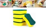 12pcs Kitchen Cleaning Dishware Eco-Friendly Anti-Scratch Sponge