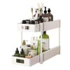 2 Pack Under Sink Bathroom Storage Organizers