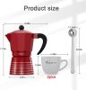 Aluminum Stovetop Espresso Coffee Maker Mocha Pot