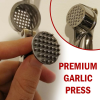 Stainless Steel Garlic/Ginger Press Chopper, Crusher, & Mincer Peeler