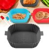 Air Fryer Silicone Pot Basket Non-Stick Oven Baking Tray