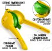 Metal 2-In-1 Lemon Lime Squeezer