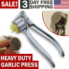 Stainless Steel Garlic/Ginger Press Chopper, Crusher, & Mincer Peeler