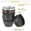 Camera Lens Stainless Steel Coffee Mug 13.6oz