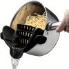 1pc Silicone Pot  And Pasta Strainer, Kitchen Gadgets