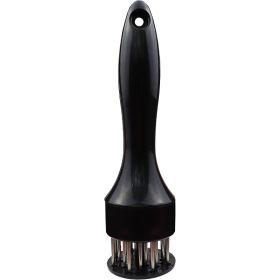 1pc 304 Stainless Steel Meat Tenderizer (Color: Black)