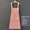 1pc Adjustable Kitchen Cooking Apron With 2 Pockets