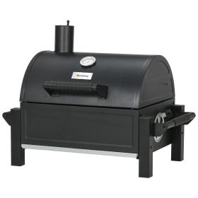 Outsunny Charcoal BBQ Grill (Color: as Pic)