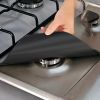 4pcs Stove Burner Covers; Universal Gas Stove Protectors