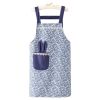 1pc Polyester Cotton Cooking Apron