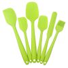 6pcs Silicone Kitchenware Set Scraper; Spatula; Baking Tools