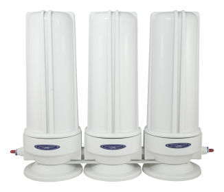 Fluoride Removal Inline Water Filter (Configuration: Triple)