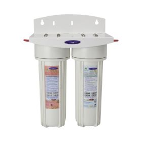 Voyager Double Inline Water Filter System (Capacity: Filters 20000 gallons Multistage ULTRA)